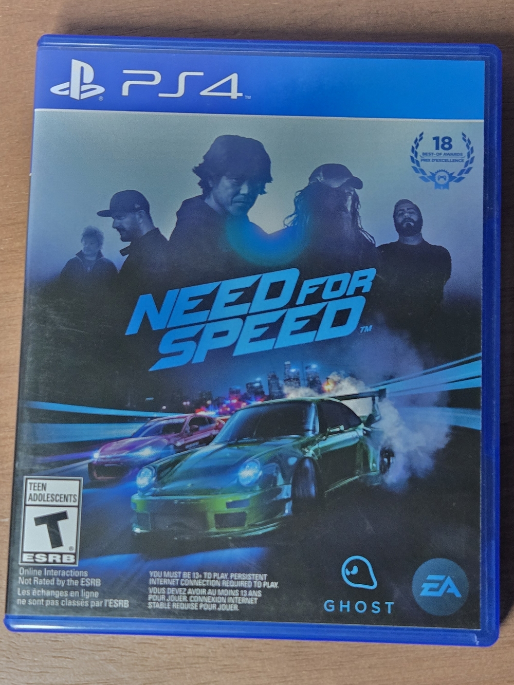 Sony PS4 Need for Speed – Video Game Complete, Tested, Working Playstation 4